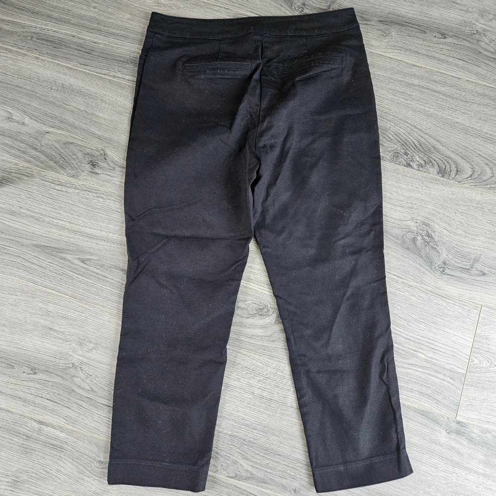 Chicos Fabulously Slimming Black Crop Pants Womens Size 0 S/4 - Picture 4 of 11